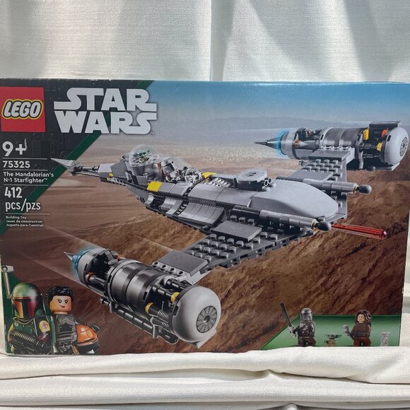 LEGO Star Wars: The Mandalorian S N-1 Starfighter (75325) for  MIS7002-  Star Wars 75325 Mandalorian N‑1 Starfighter SEALED 412 Piece Se